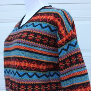 Maglia Donna Maximalist Print sweater, Made in Italy, Size Large